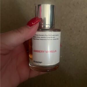 Dossier Ambery Vanilla Perfume - White